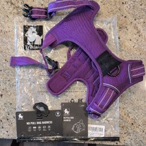 Purple No-Pull Dog Harness
